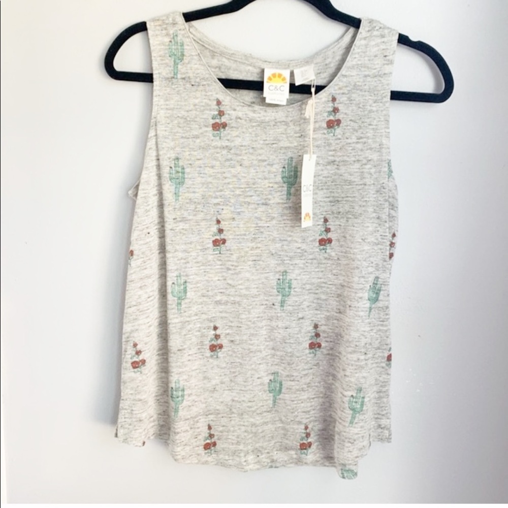 Gray Cactus Tank Size Small And Medium Available